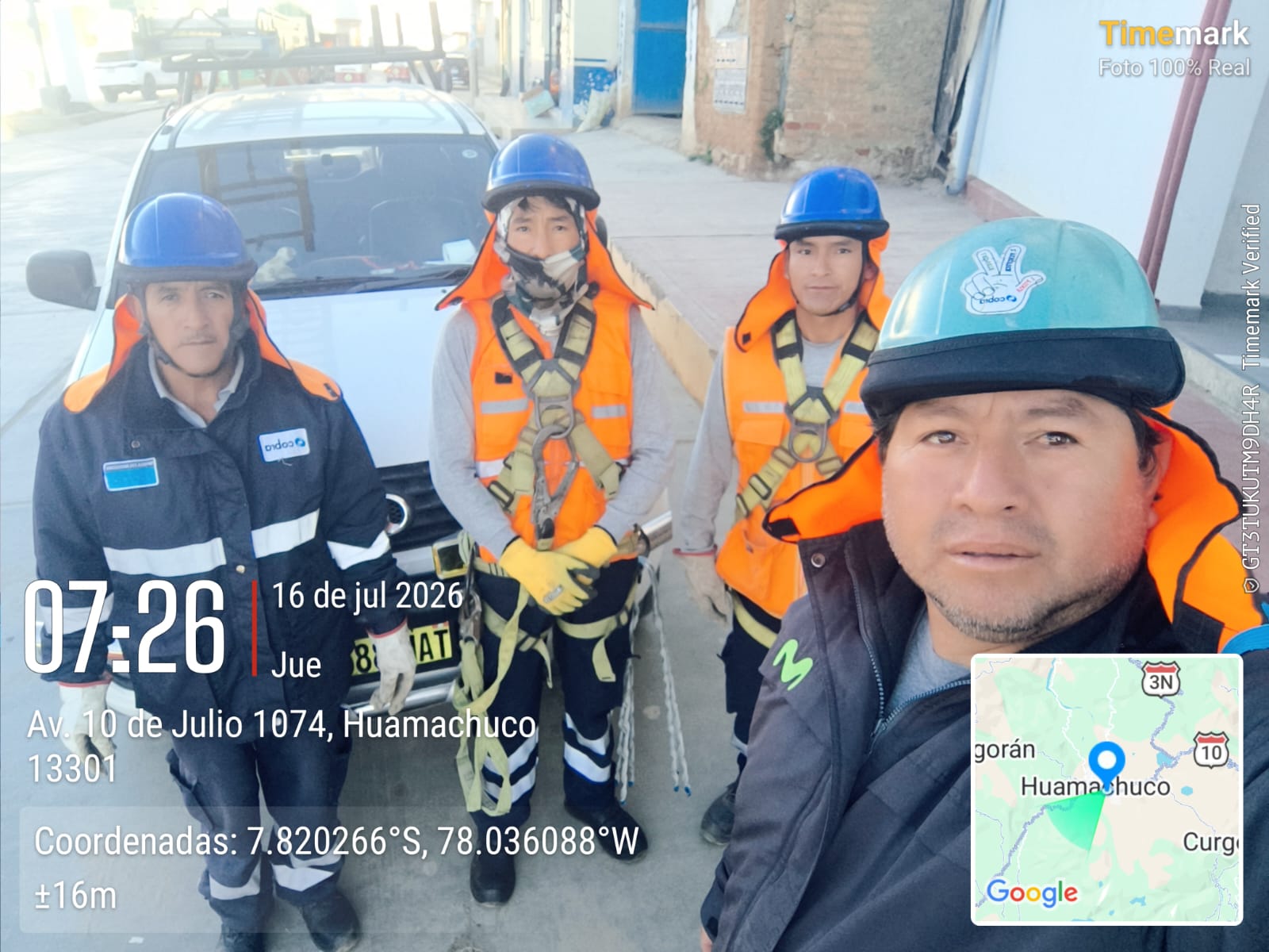 Comfutura en campo